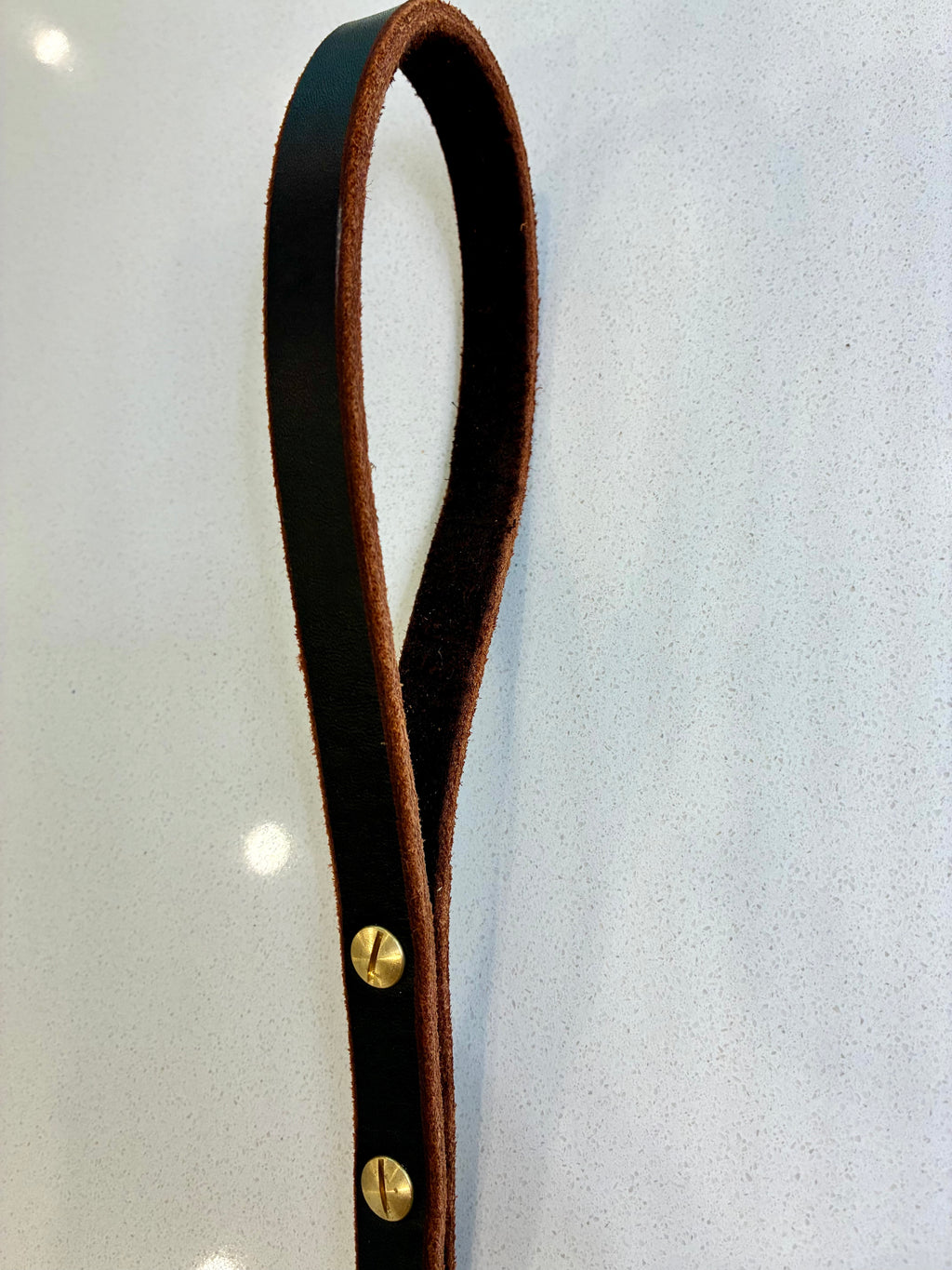 leather dog leash