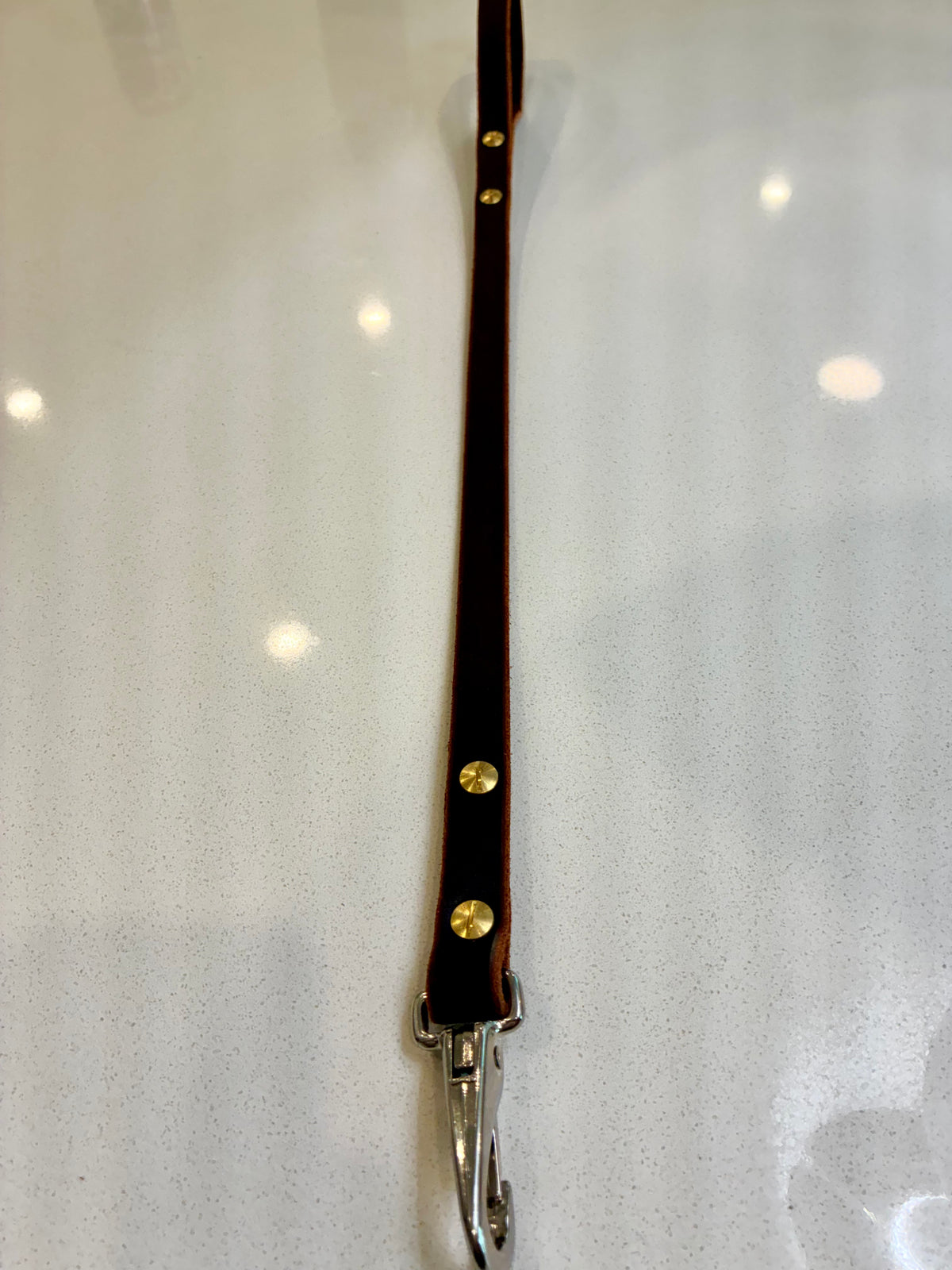 leather dog leash