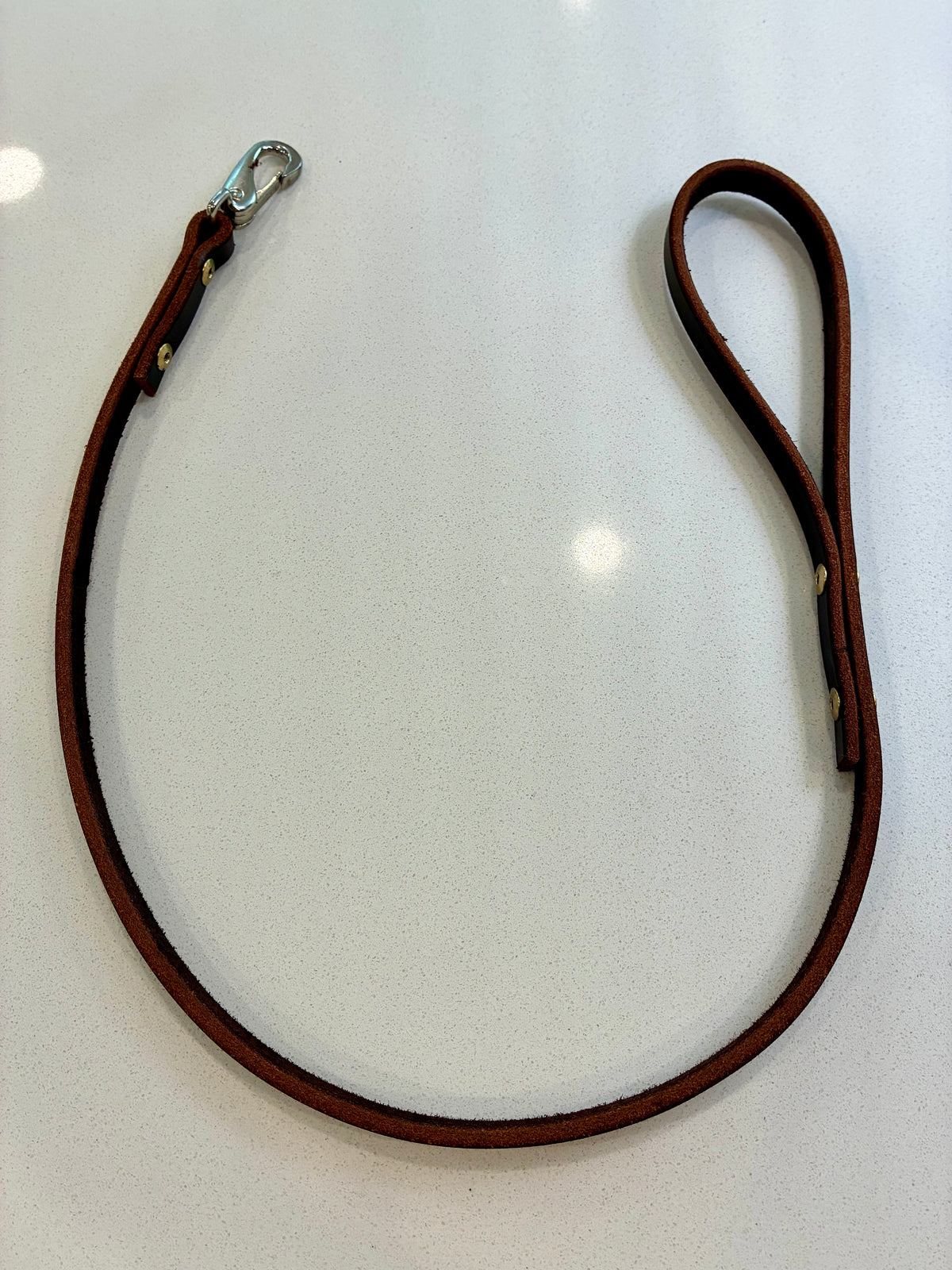 leather dog leash