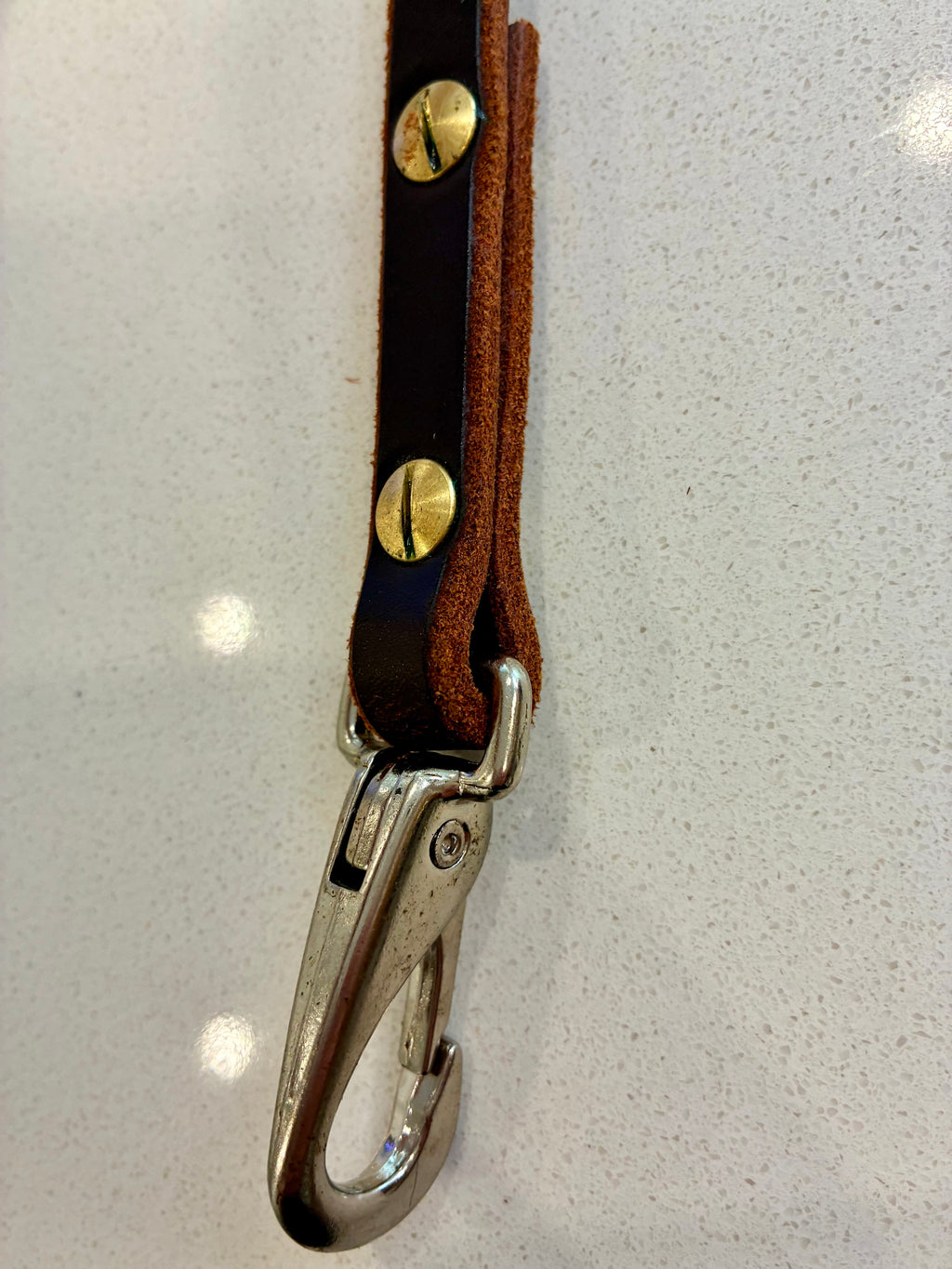 leather dog leash