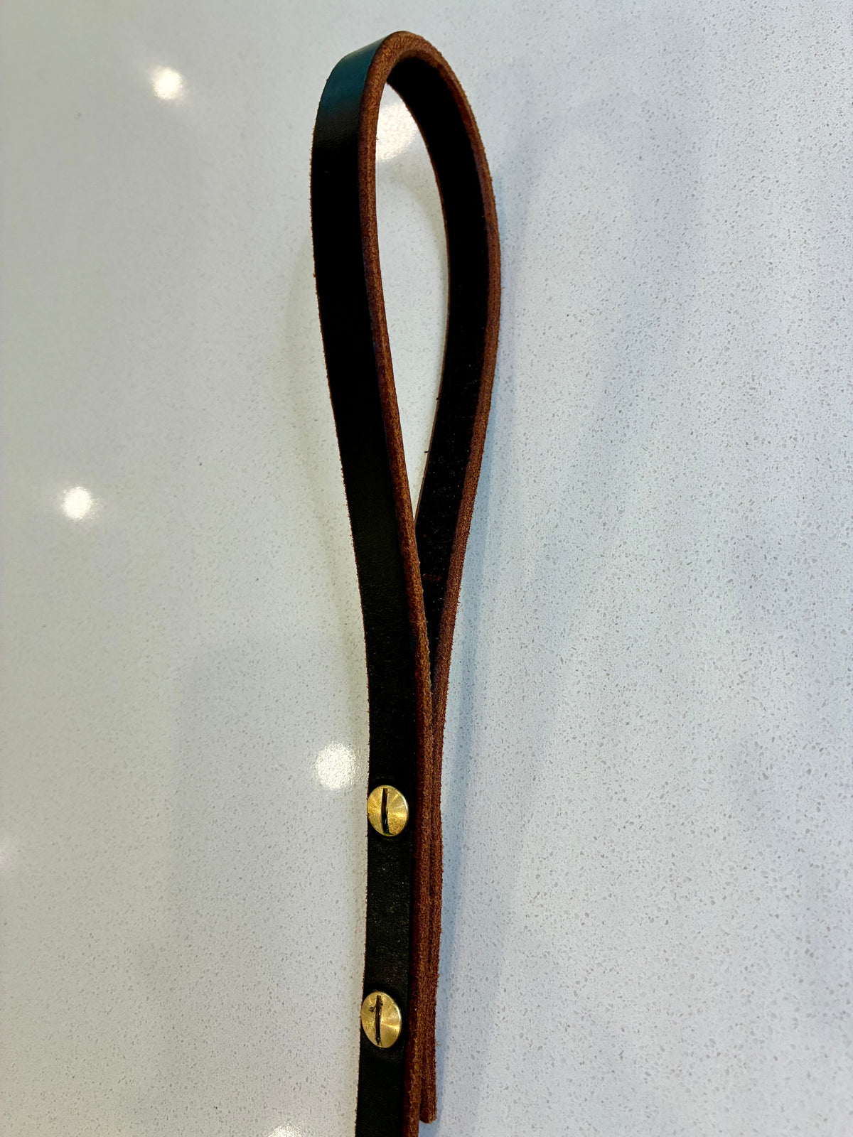 leather dog leash