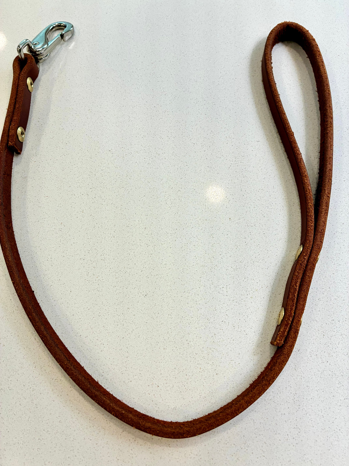 leather dog leash