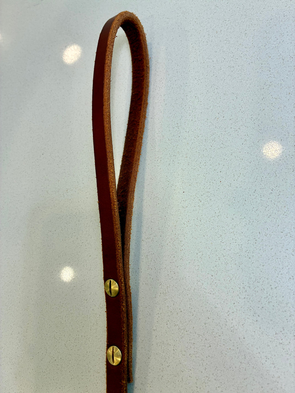 leather dog leash