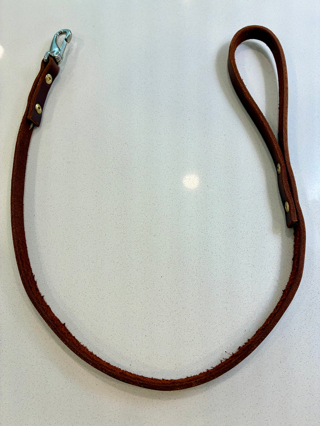 leather dog leash