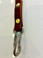 leather dog leash