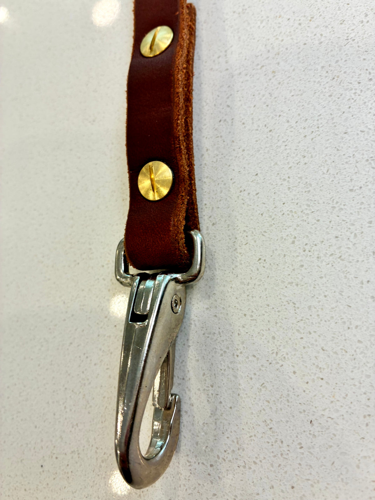 leather dog leash