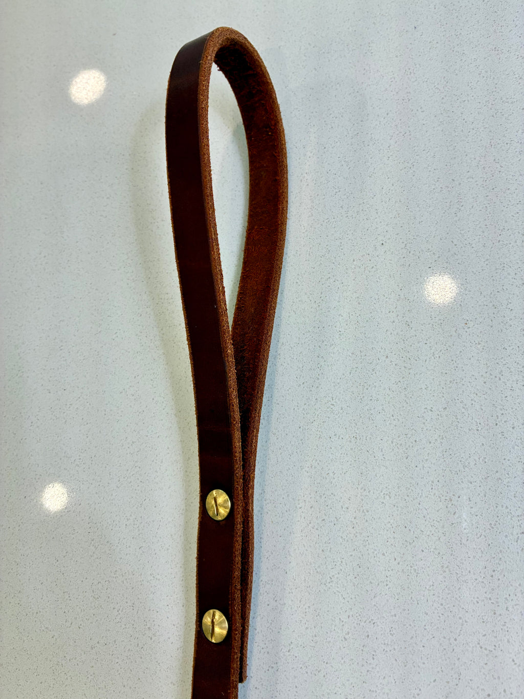 leather dog leash