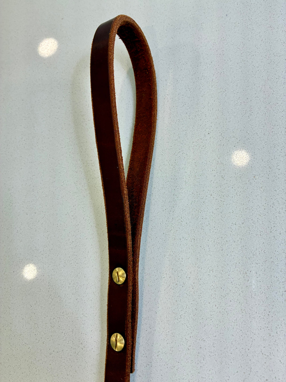 leather dog leash